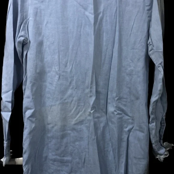 Jean/Denim Shirt Dress - Picture 3 of 5